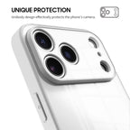 White - iPhone Glass Case