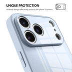 Blue Gray - iPhone Glass Case