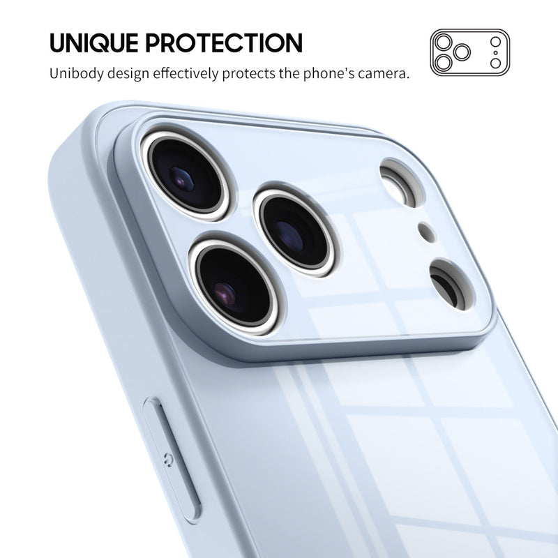 Blue Gray - iPhone Glass Case