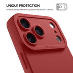 Camellia Red - iPhone Silicone Case