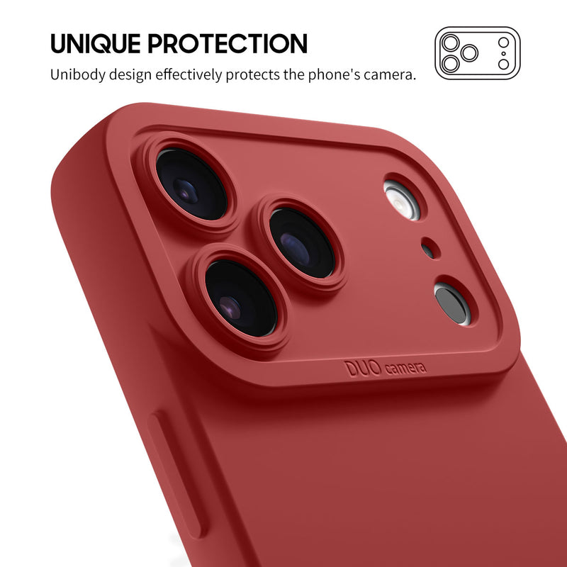 Camellia Red - iPhone Silicone Case