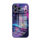 Psychedelic Nebula - iPhone Glass Case
