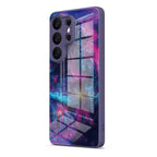 Psychedelic Nebula - Samsung Glass Case