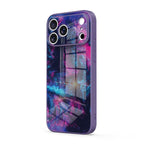 Psychedelic Nebula - iPhone Glass Case