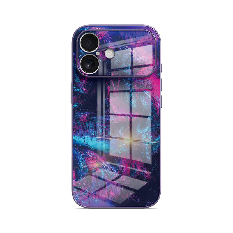 Psychedelic Nebula - iPhone Glass Case