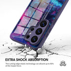 Psychedelic Nebula - Samsung Glass Case