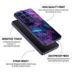 Psychedelic Nebula - Samsung Silicone Case
