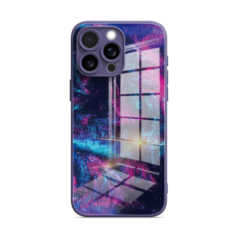 Psychedelic Nebula - iPhone Glass Case