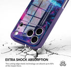 Psychedelic Nebula - iPhone Glass Case