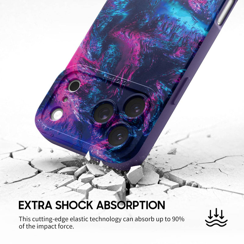 Psychedelic Nebula - iPhone Silicone Case