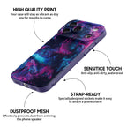 Psychedelic Nebula - iPhone Silicone Case