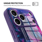Psychedelic Nebula - iPhone Glass Case