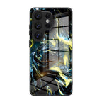 Dark Gold Matter - Samsung Glass Case