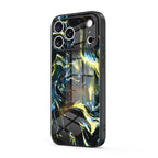 Dark Gold Matter - iPhone Glass Case