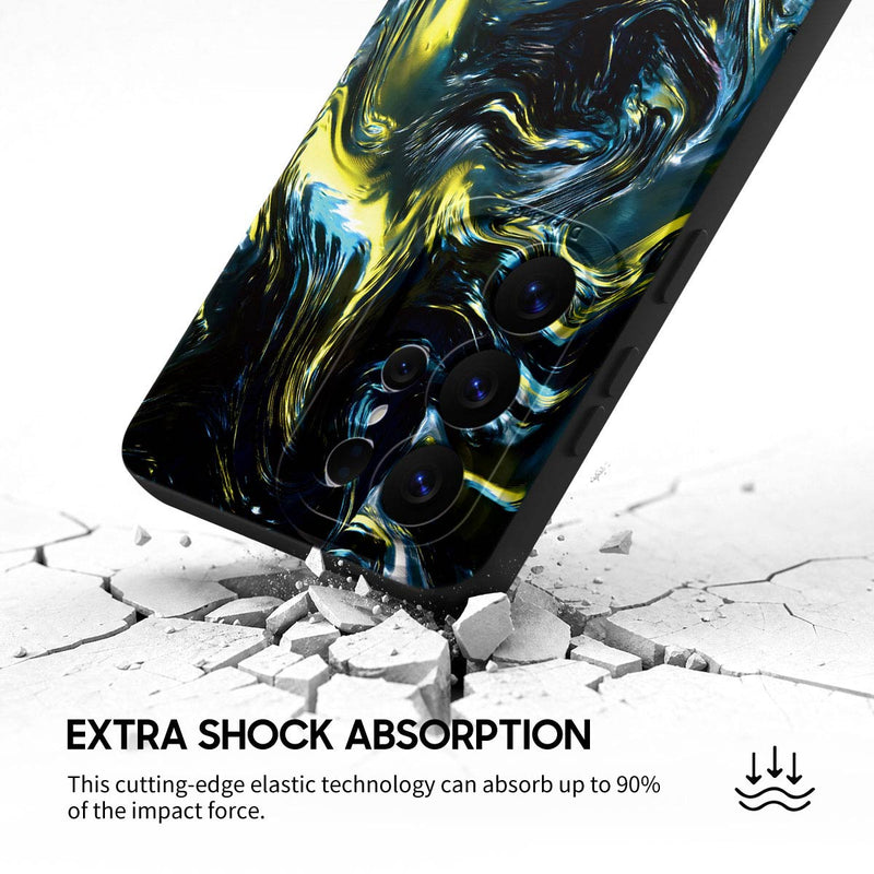 Dark Gold Matter - Samsung Silicone Case