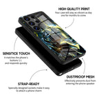 Dark Gold Matter - Samsung Glass Case