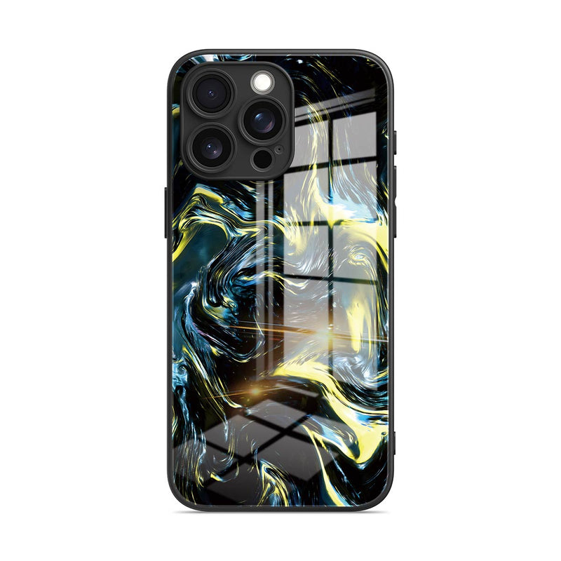 Dark Gold Matter - iPhone Glass Case