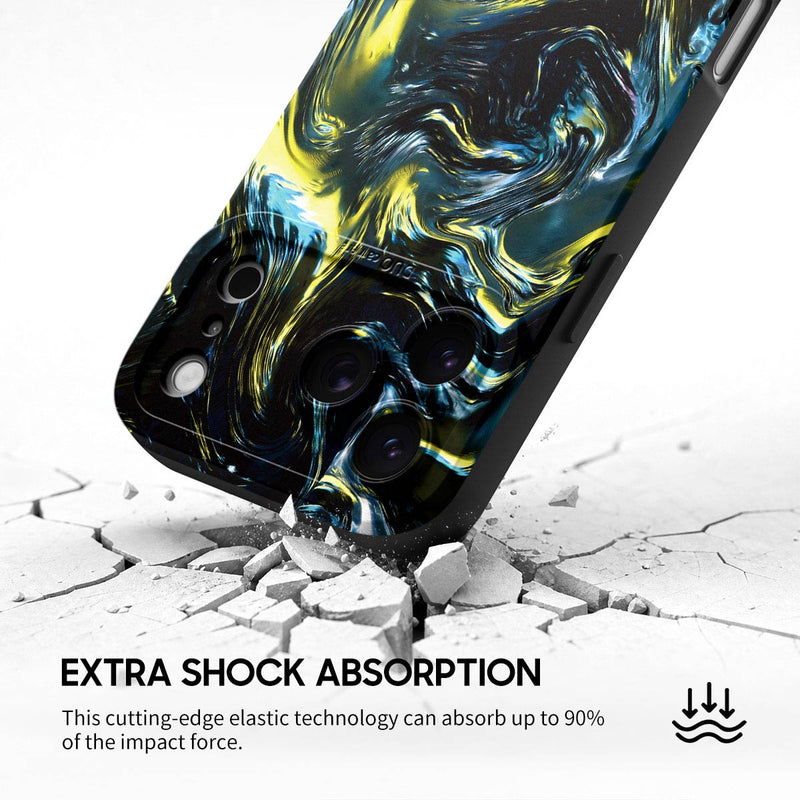 Dark Gold Matter - iPhone Silicone Case