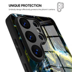 Dark Gold Matter - Samsung Glass Case