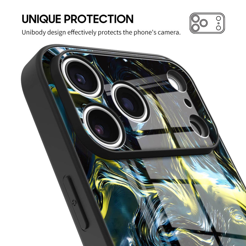 Dark Gold Matter - iPhone Glass Case