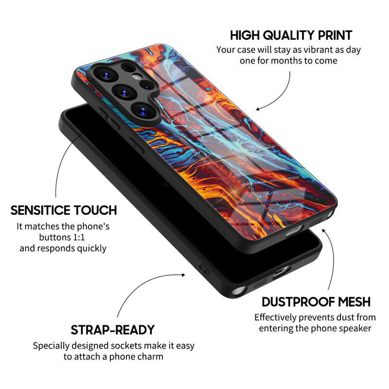 Wings of Repentance - Samsung Glass Case