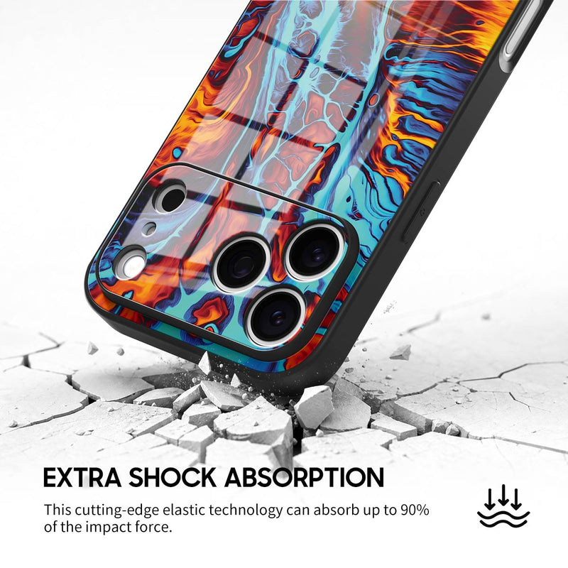 Wings Of Repentance - iPhone Glass Case