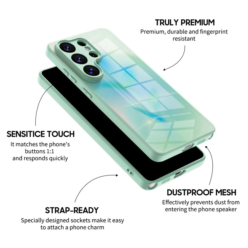 Green Sprouts - Samsung Glass Case
