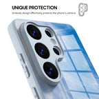 Clear Sky - Samsung Glass Case
