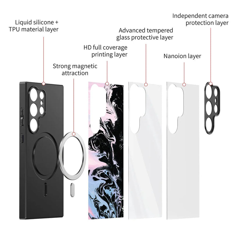 Alchemy - Samsung Glass Case Caselm