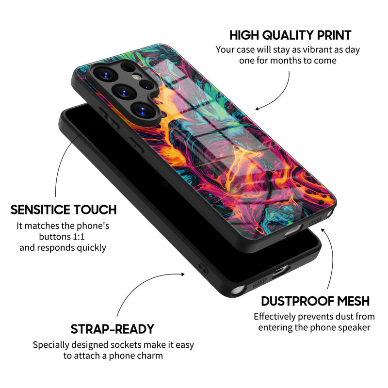 Devil's Heart - Samsung Glass Case