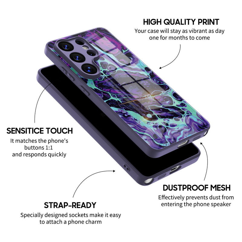 Phantom Mist - Samsung Glass Case
