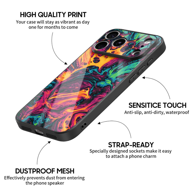 Devil's Heart - iPhone Glass Case