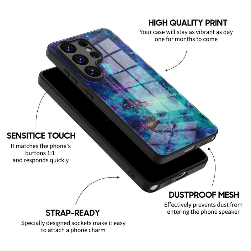 Elysian World - Samsung Glass Case