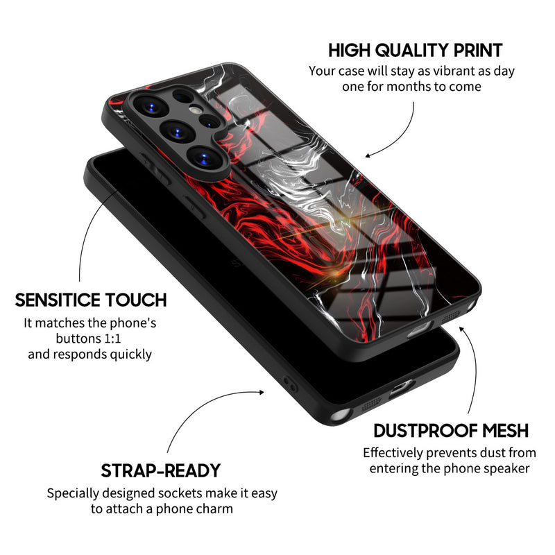 Resentment - Samsung Glass Case
