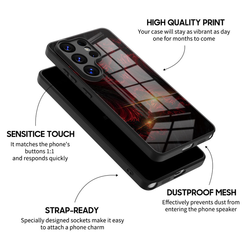 Demonic Breath - Samsung Glass Case