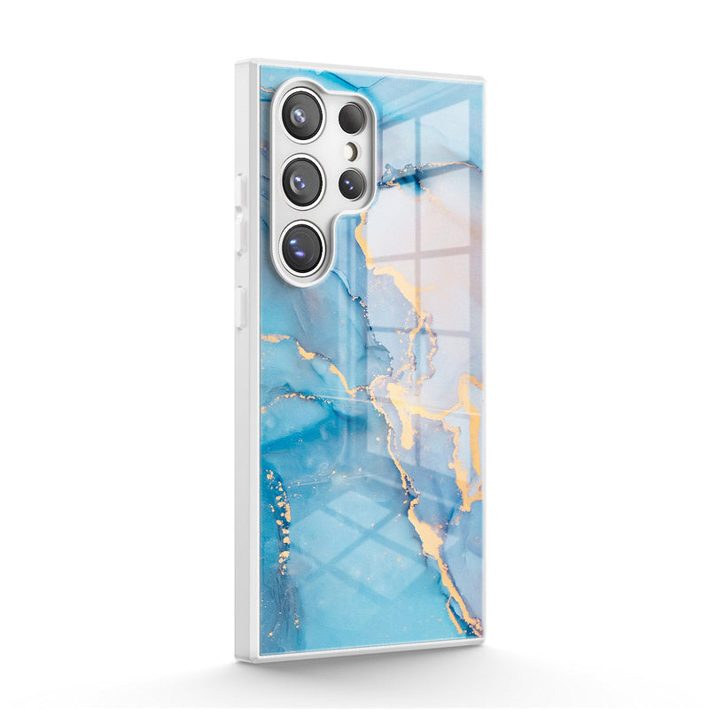 Sapphire Blue - Samsung Glass Case Caselm