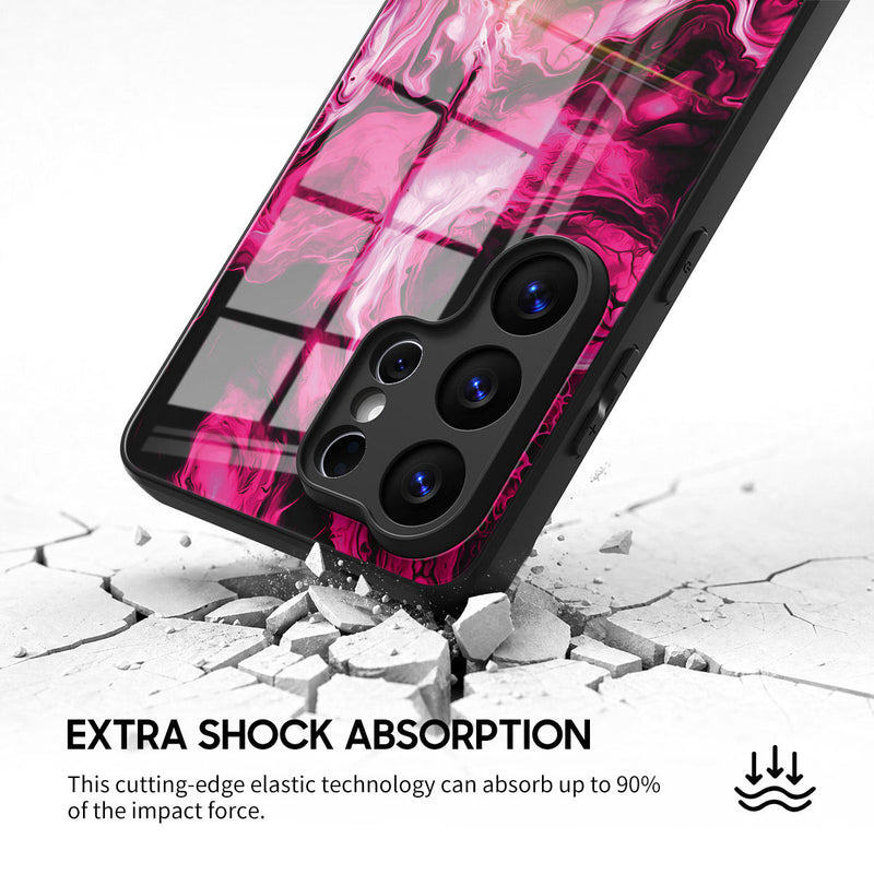 Scarlet Power - Samsung Glass Case