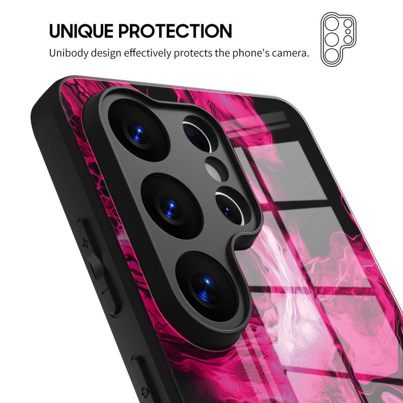 Scarlet Power - Samsung Glass Case