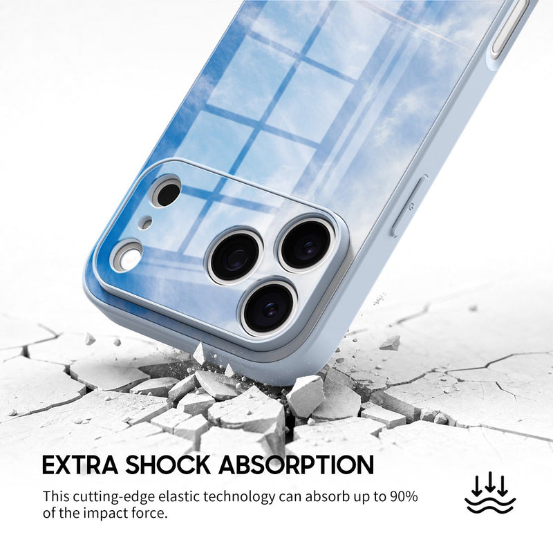 Clear Sky - iPhone Glass Case