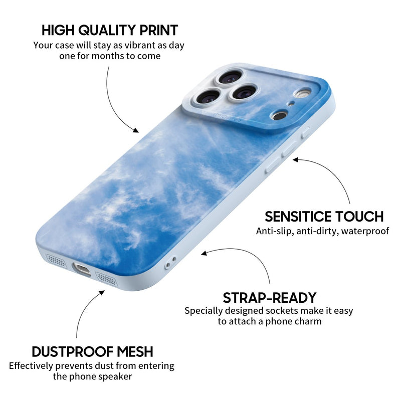 Clear Sky - iPhone Silicone Case