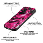 Scarlet Power - iPhone Silicone Case
