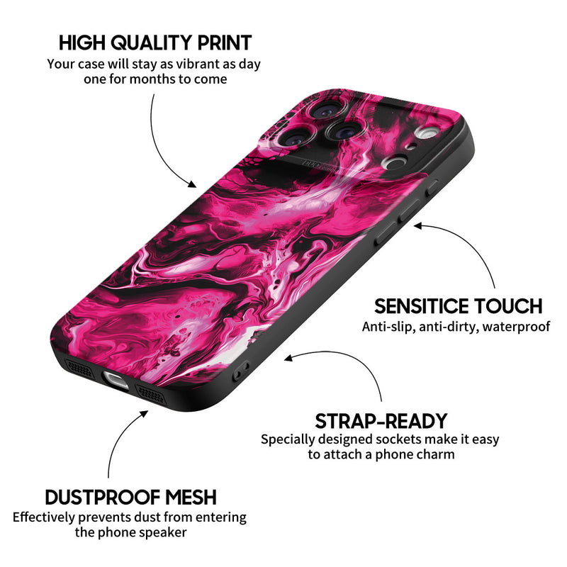 Scarlet Power - iPhone Silicone Case