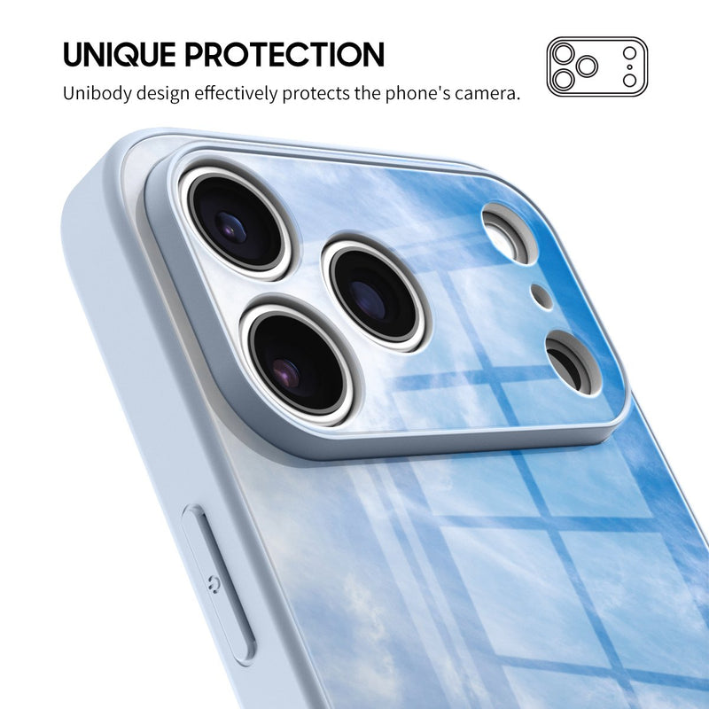 Clear Sky - iPhone Glass Case