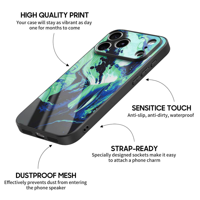 Netherworld Crack - iPhone Glass Case