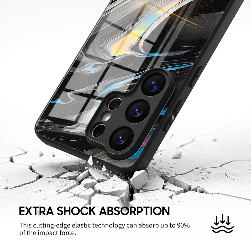Laser Smoke - Samsung Glass Case