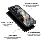 Laser Smoke - Samsung Glass Case