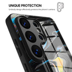 Laser Smoke - Samsung Glass Case