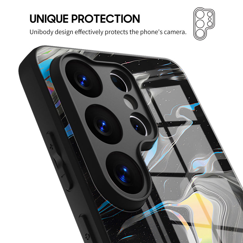 Laser Smoke - Samsung Glass Case