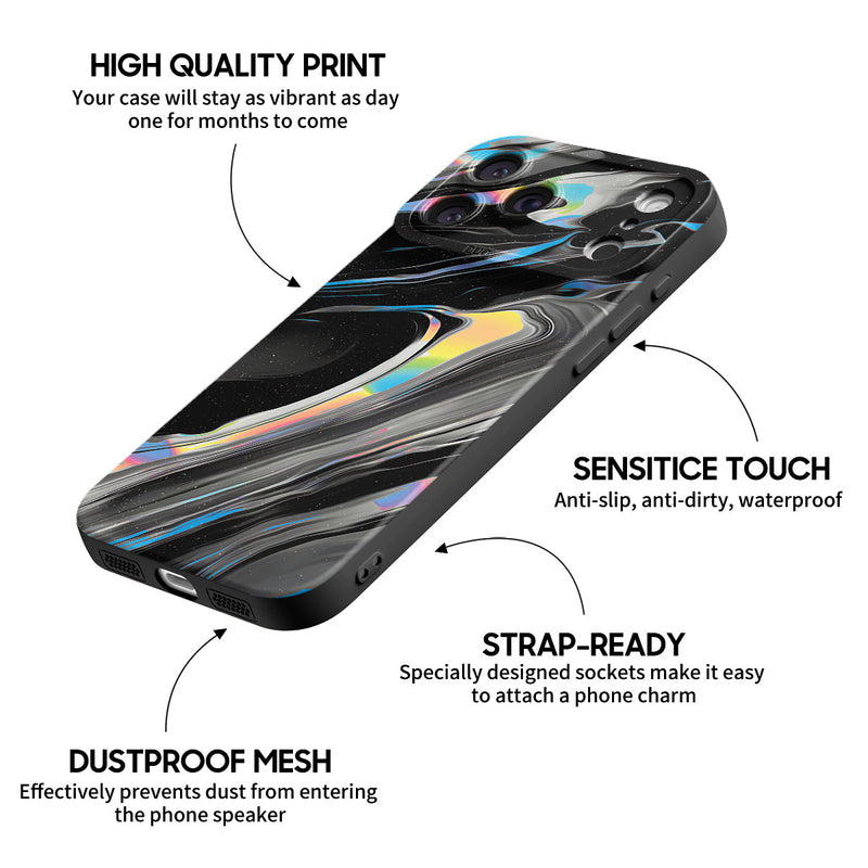 Laser Smoke - iPhone Silicone Case