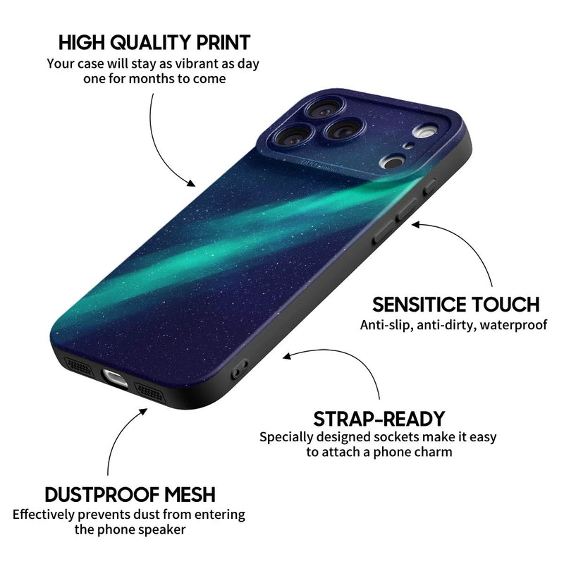 Ray Of Aurora - iPhone Silicone Case